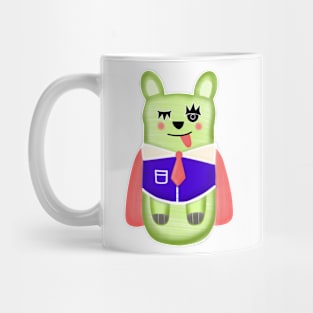 Cute super funny girl cartoon Mug